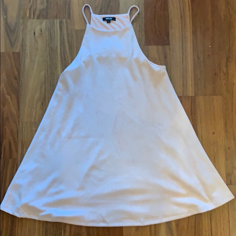 Wishlist suede mini dress